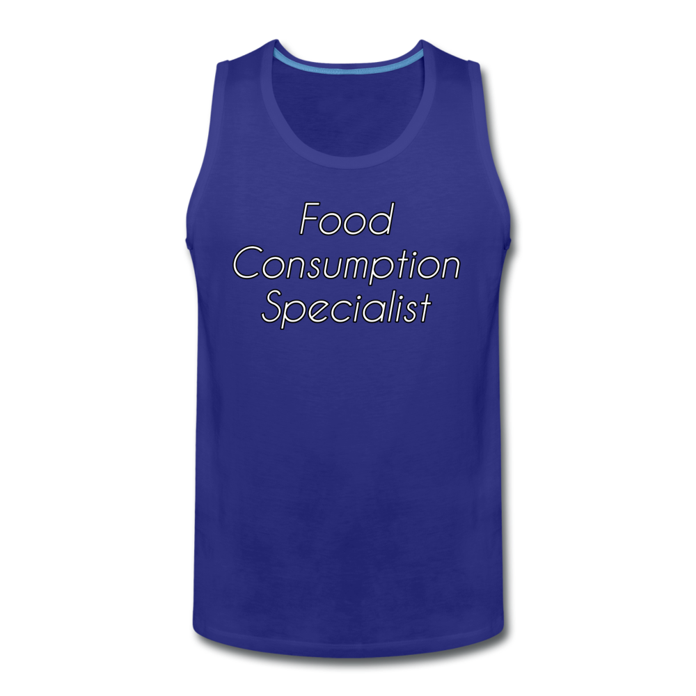 Food Consumption Specialist - Men's Premium Tank from fluentclothing.com