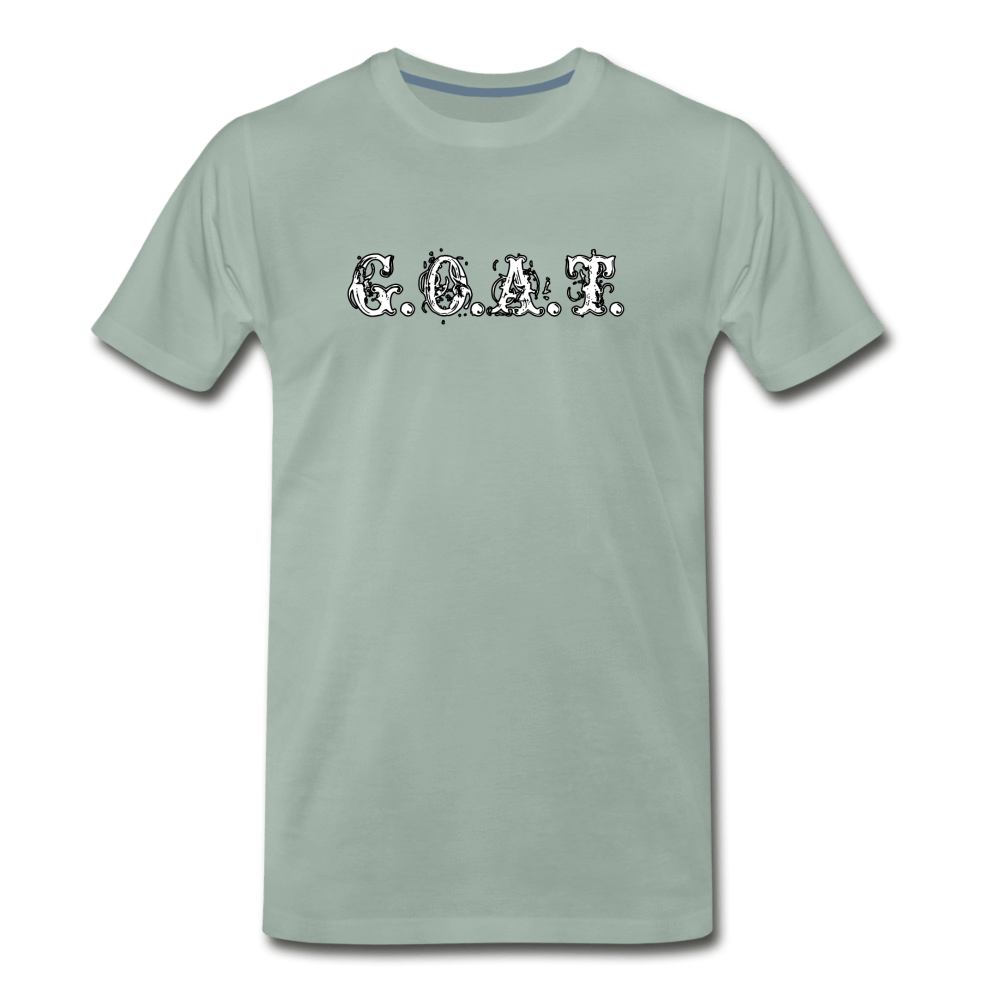 GOAT - Men's Premium T-Shirt from fluentclothing.com