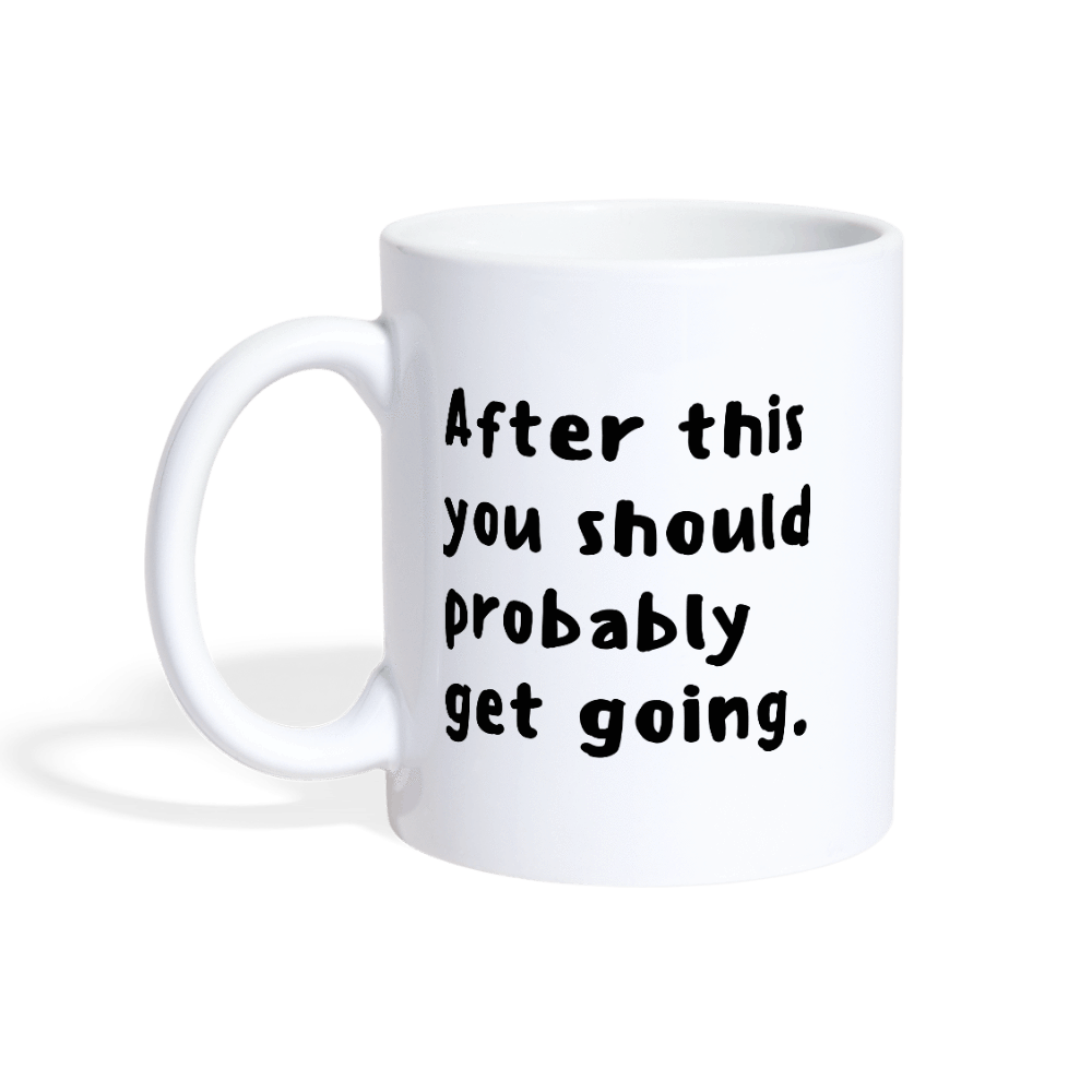 Get Going - Coffee/Tea Mug from fluentclothing.com