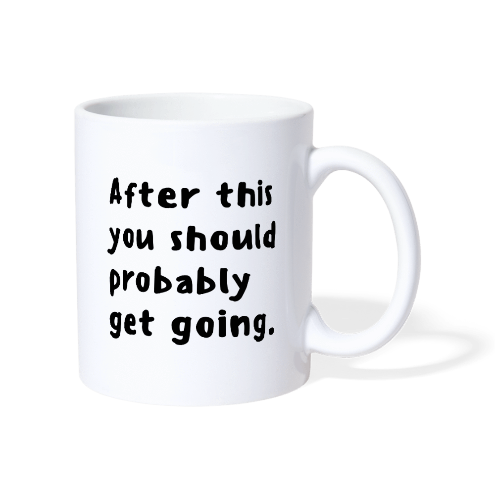 Get Going - Coffee/Tea Mug from fluentclothing.com