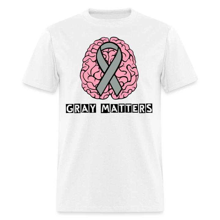 Gray Matters - Unisex Classic T-Shirt from fluentclothing.com