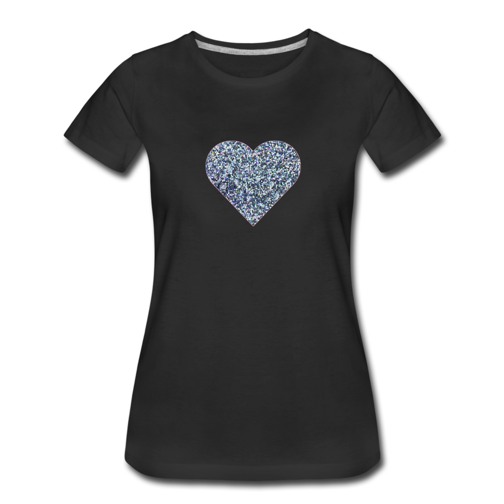 Heart - Women’s Premium T-Shirt from fluentclothing.com