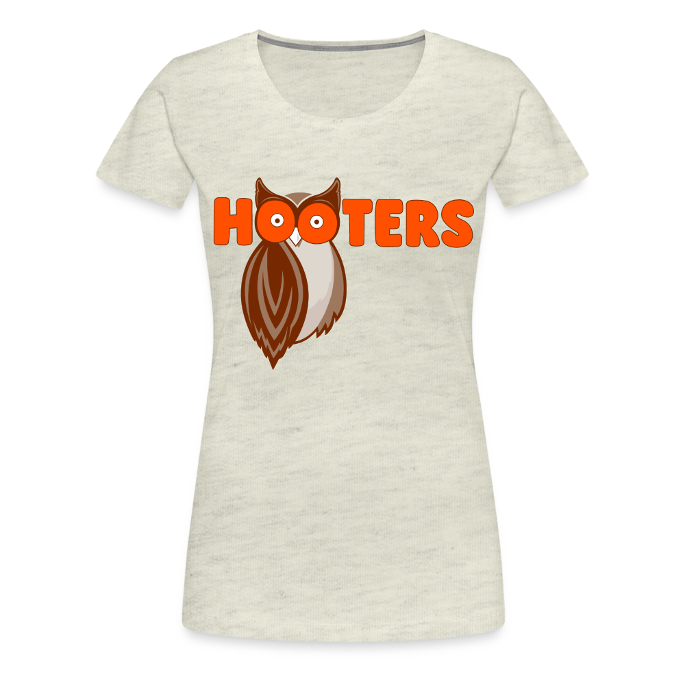 Hooters - Women’s Premium T-Shirt from fluentclothing.com