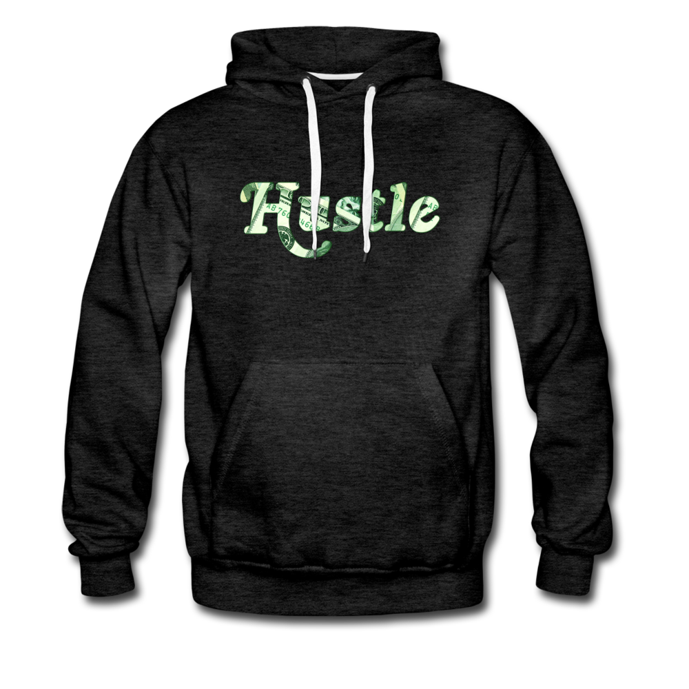 Hustle - Men's Premium Hoodie from fluentclothing.com