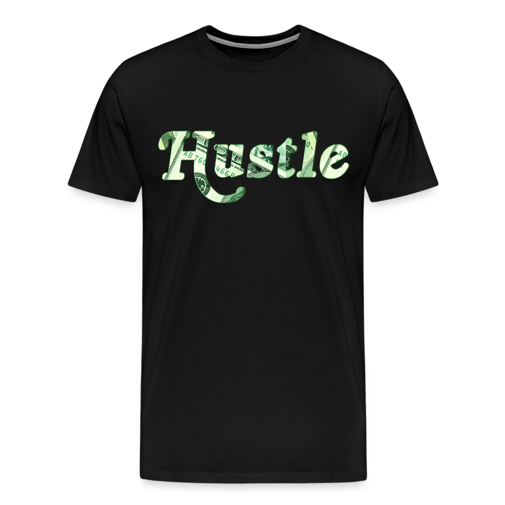 Hustle - Men's Premium T-Shirt from fluentclothing.com