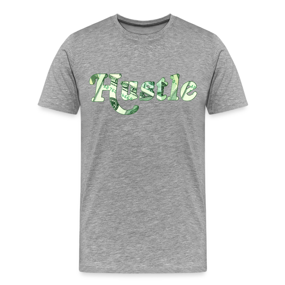 Hustle - Men's Premium T-Shirt from fluentclothing.com