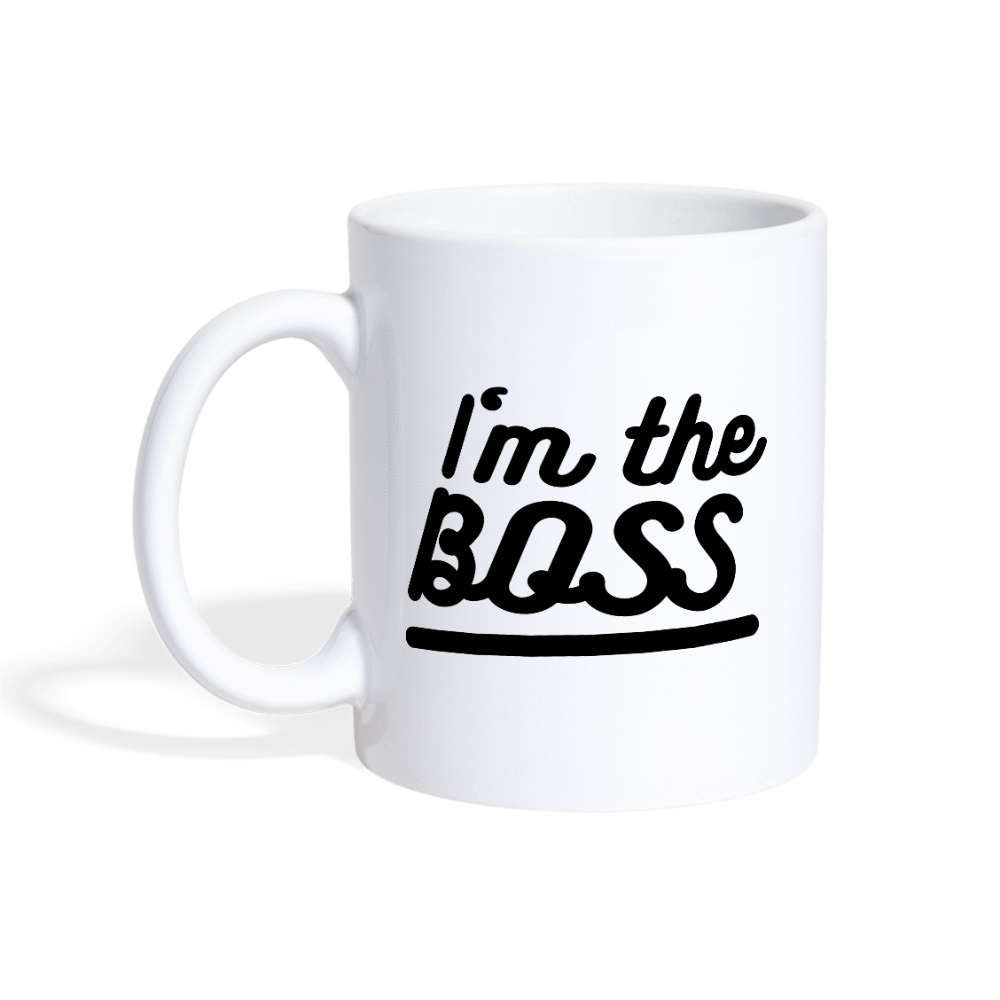 I'm The Boss - Coffee/Tea Mug from fluentclothing.com