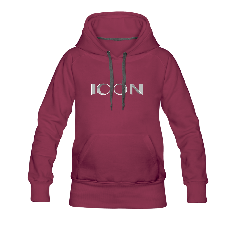 Icon - Women's Premium Hoodie from fluentclothing.com