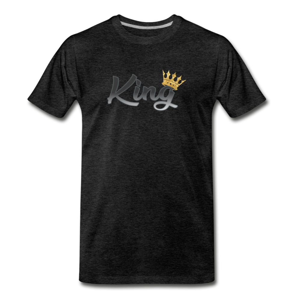 King - Men's Premium T-Shirt from fluentclothing.com