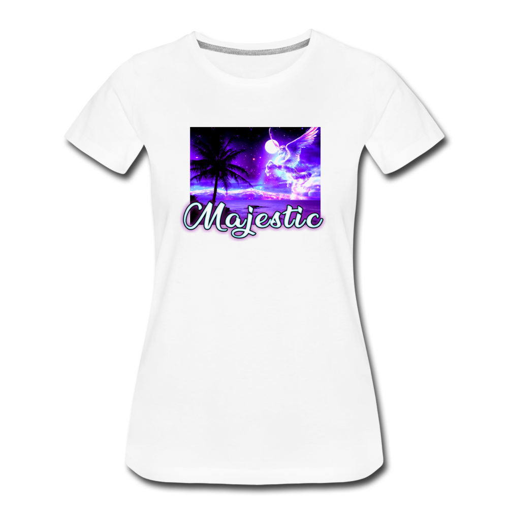 Majestic - Women’s Premium T-Shirt from fluentclothing.com