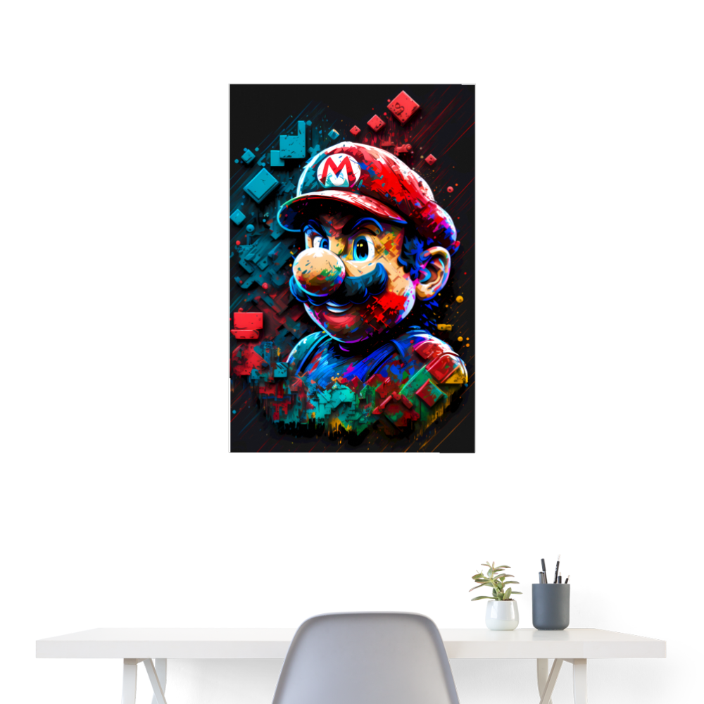 Mario Poster 24x36 - Poster 24x36 from fluentclothing.com