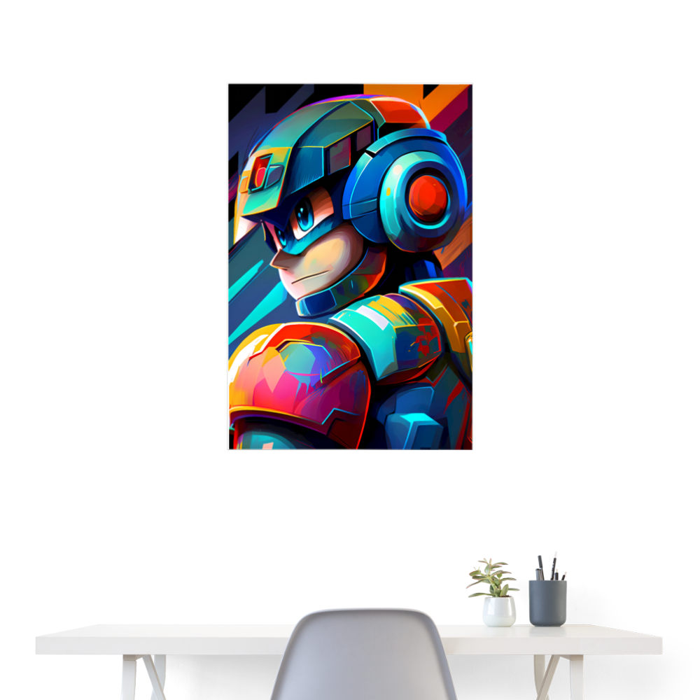 Mega Man Poster 24x36 - Poster 24x36 from fluentclothing.com