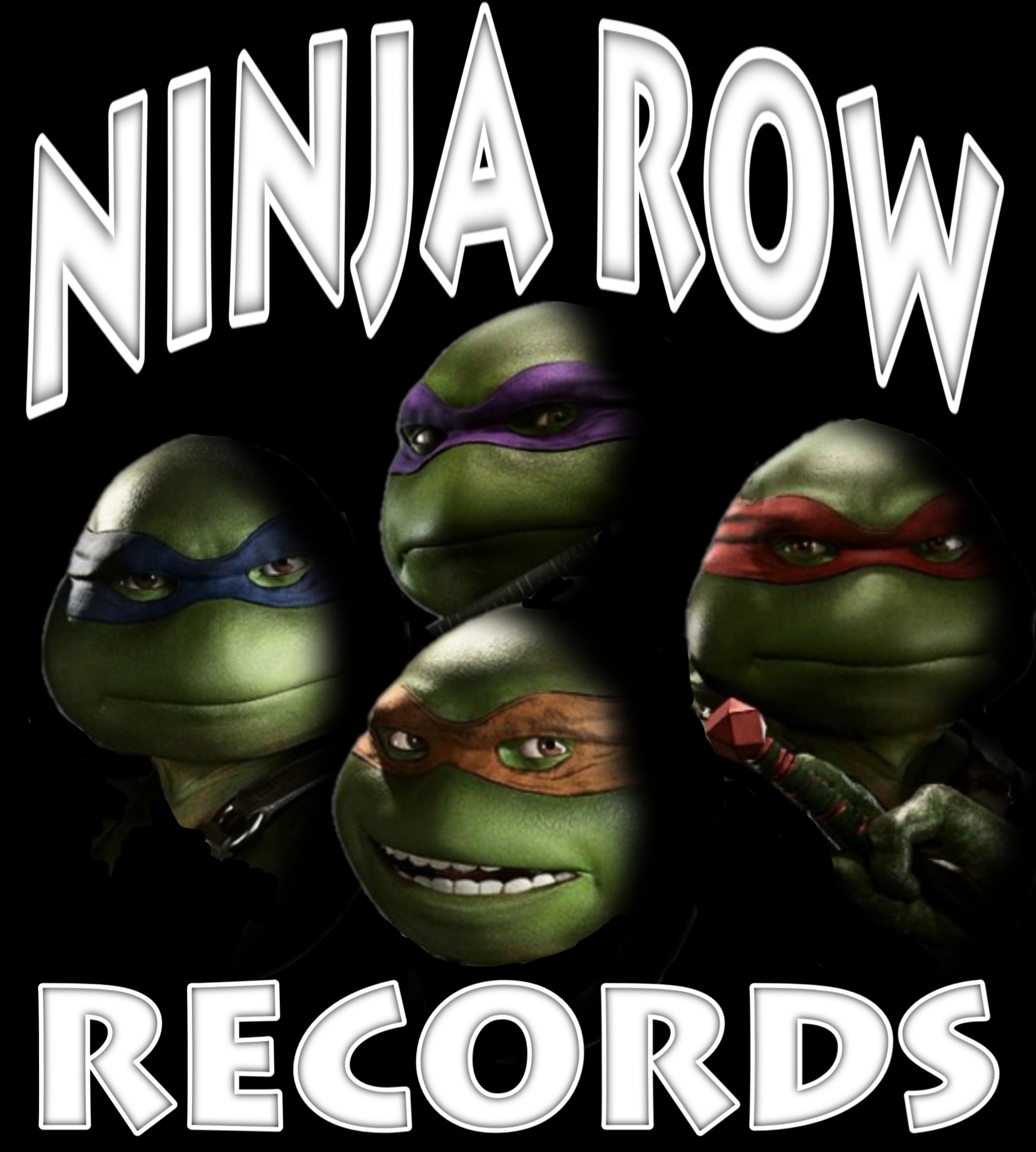 Ninja Row Records 18x24 - Poster 18x24 from fluentclothing.com