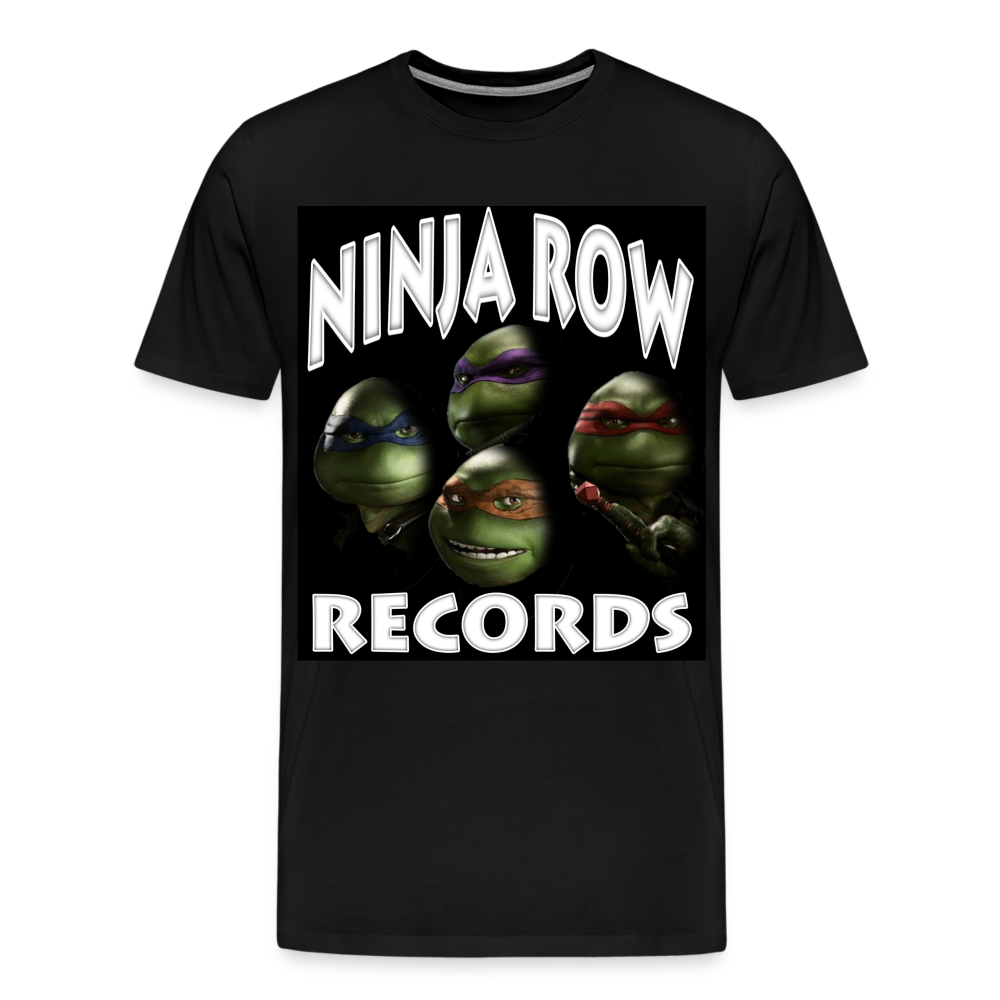 Ninja Row Records - Men's Premium T-Shirt from fluentclothing.com