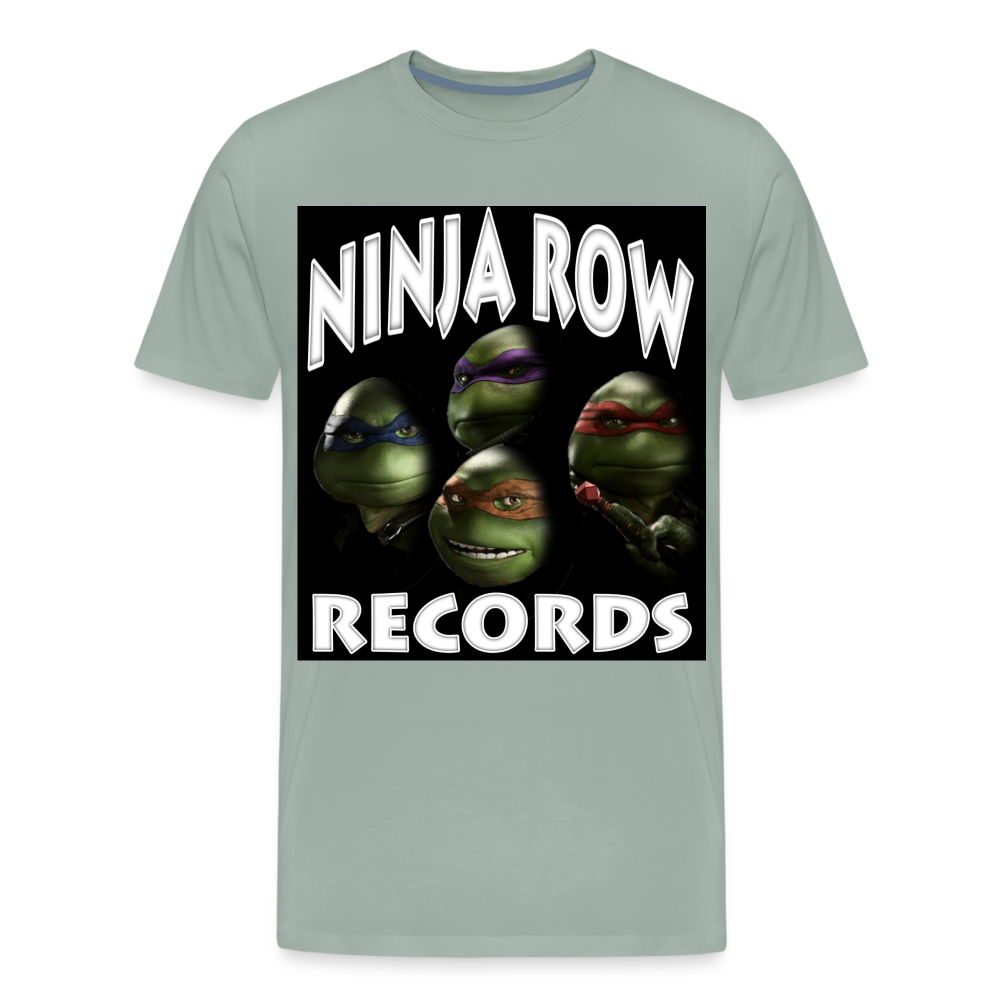 Ninja Row Records - Men's Premium T-Shirt from fluentclothing.com