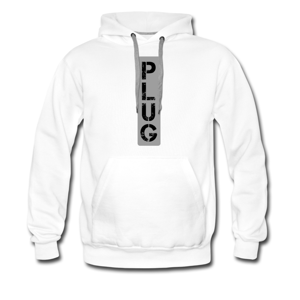 PLUG - Men's Premium Hoodie from fluentclothing.com