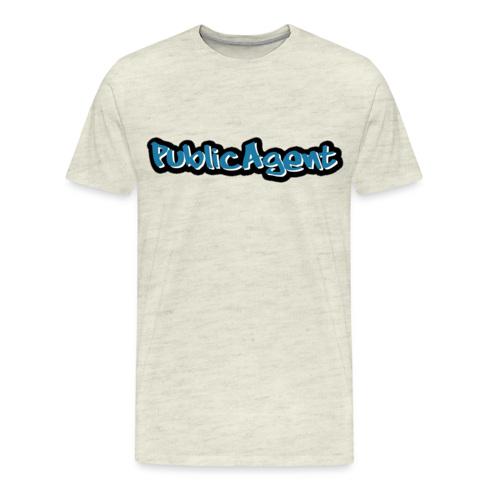 Public Agent - Men's Premium T-Shirt from fluentclothing.com