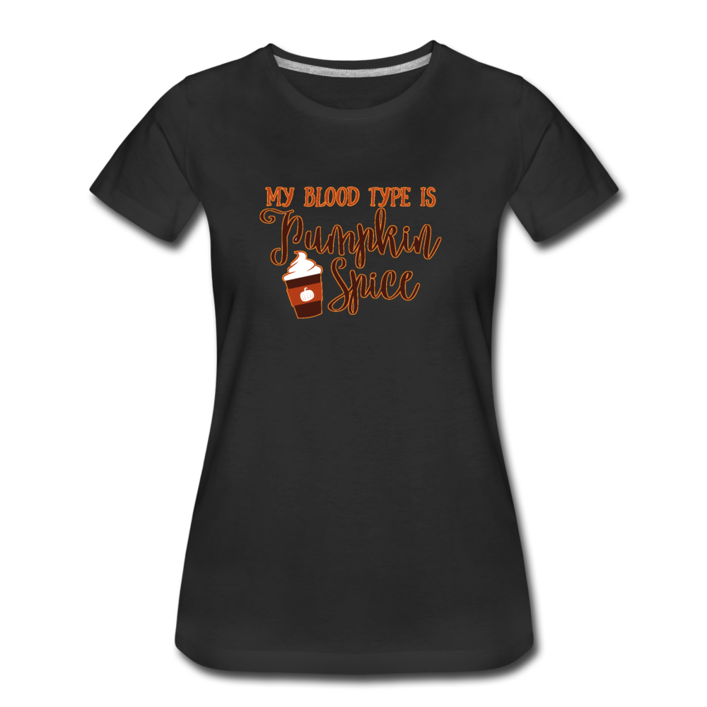 Pumpkin Spice - Women’s Premium T-Shirt from fluentclothing.com