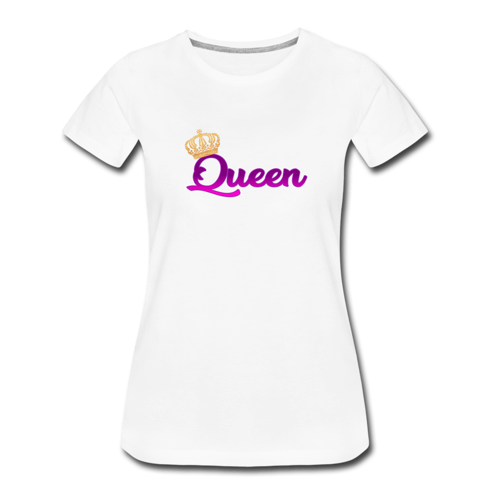 Queen - Women’s Premium T-Shirt from fluentclothing.com