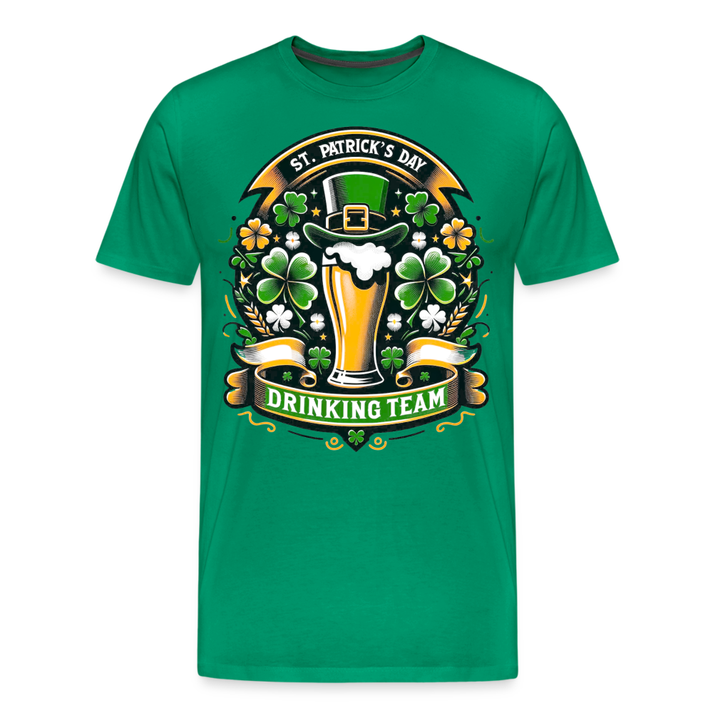 St. Patrick's Day Drinking Team - Men's Premium T-Shirt from fluentclothing.com