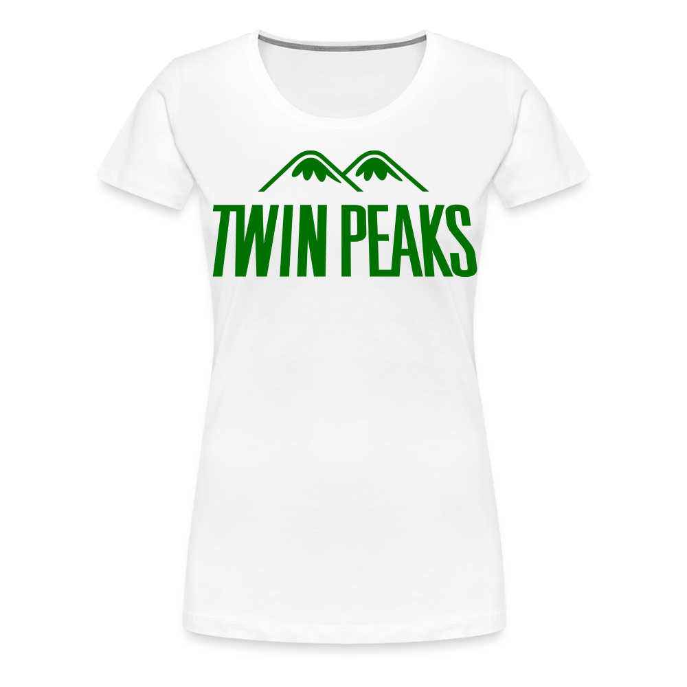 Twin Peaks - Women’s Premium T-Shirt from fluentclothing.com