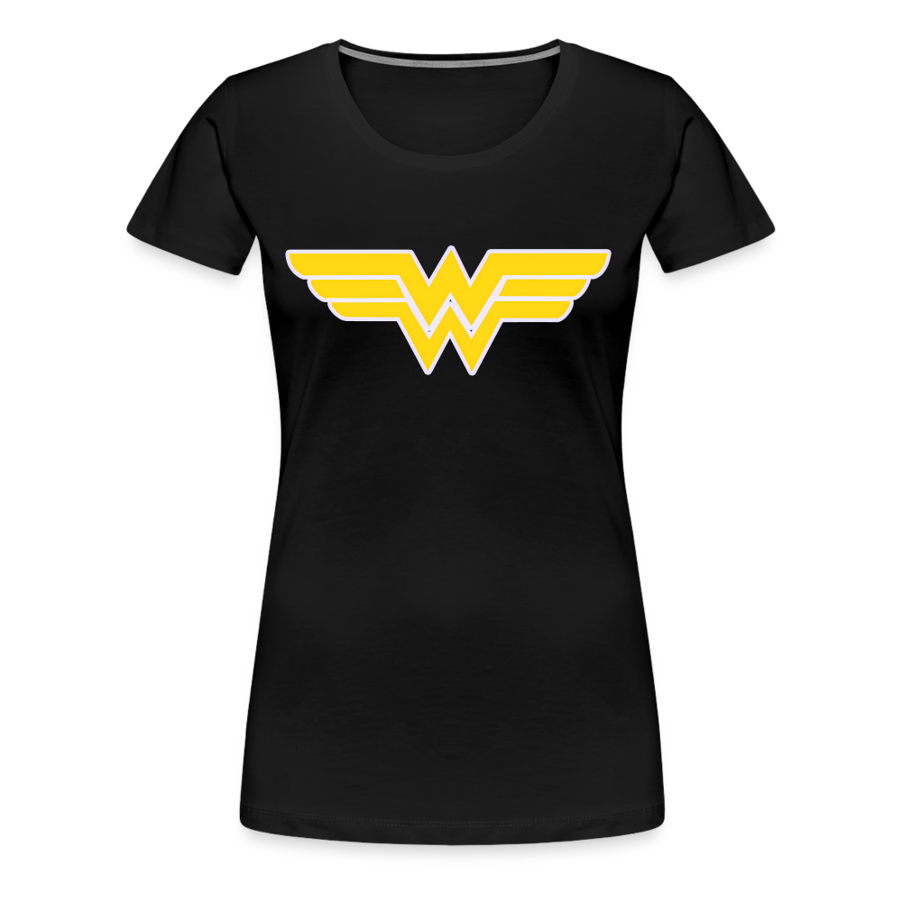 Wonder Woman - Women’s Premium T-Shirt from fluentclothing.com