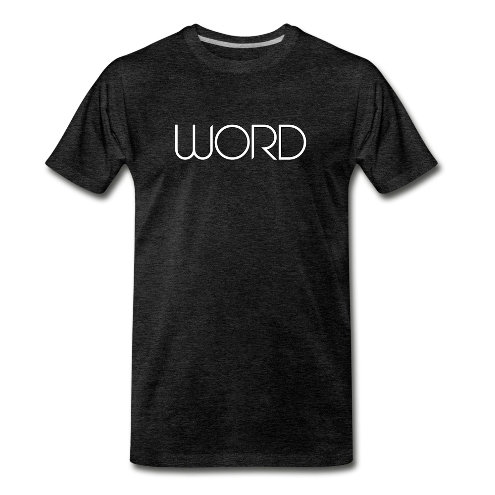 Word - Men's Premium T-Shirt from fluentclothing.com
