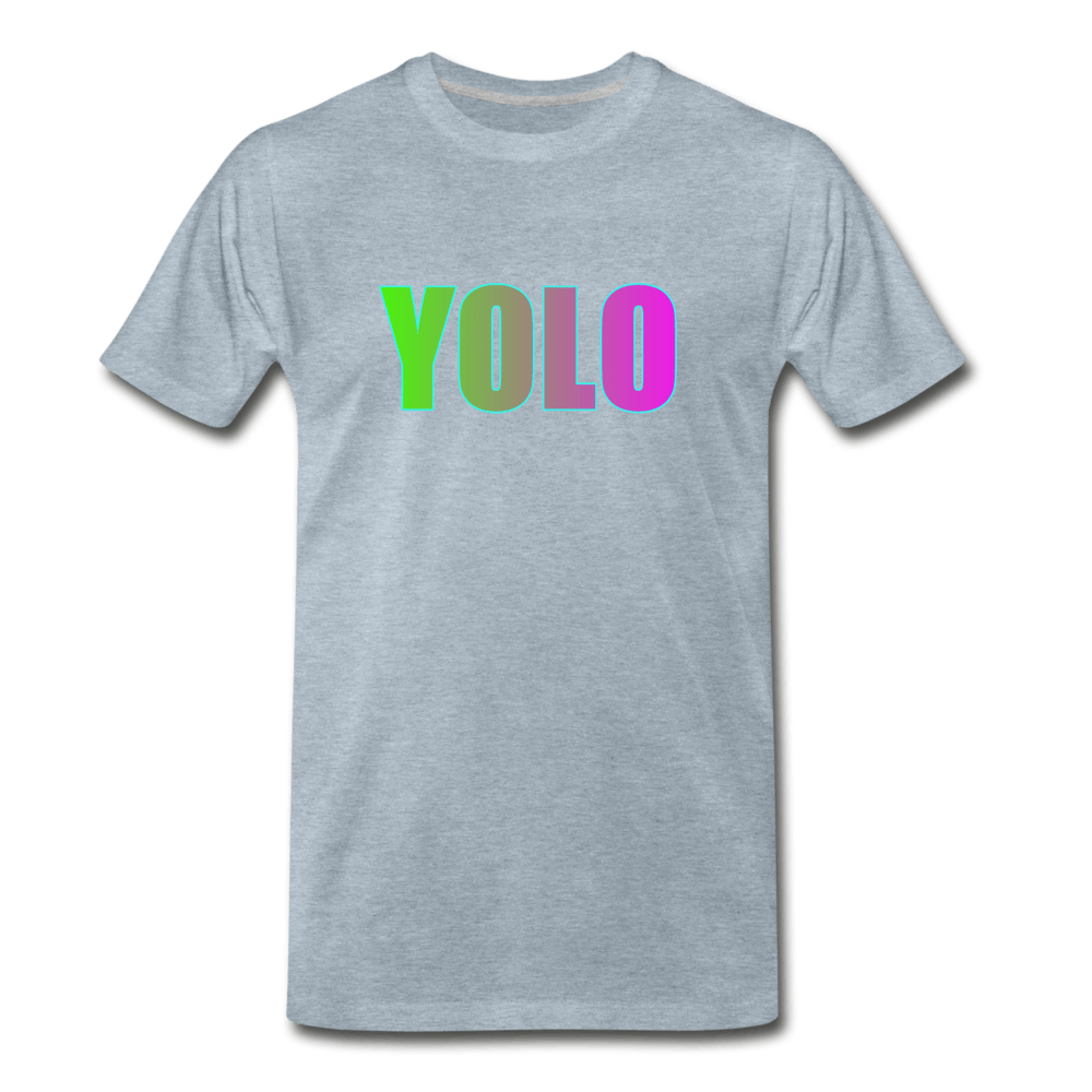 YOLO - Men's Premium T-Shirt from fluentclothing.com