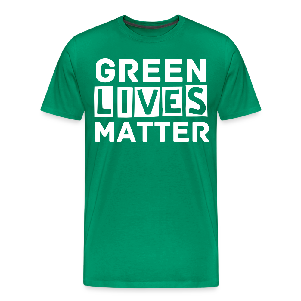 Green Lives Matter | Men's Premium T-Shirt - kelly green