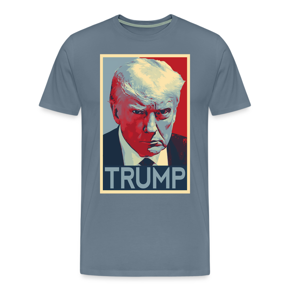 Trump for President Shirt | Premium Mens Graphic Tee - steel blue