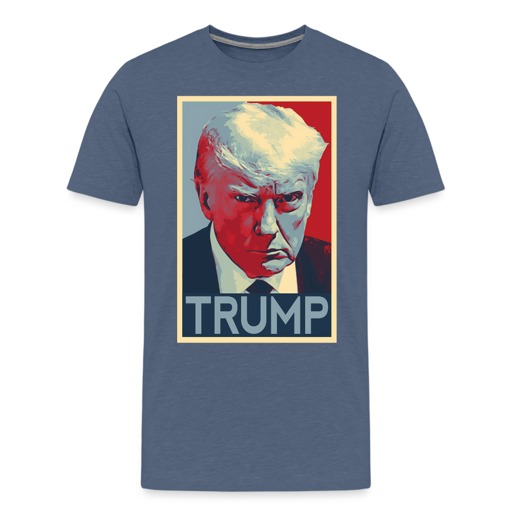 Trump for President Shirt | Premium Mens Graphic Tee - heather blue