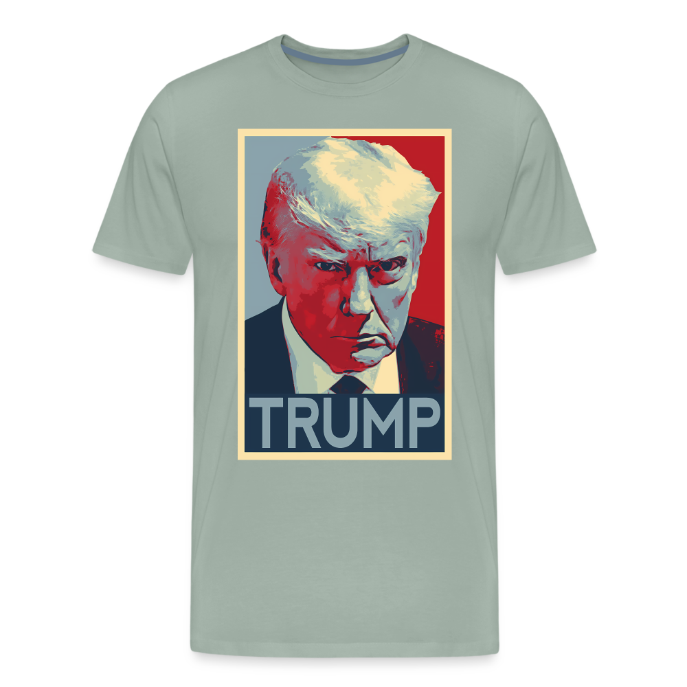 Trump for President Shirt | Premium Mens Graphic Tee - steel green