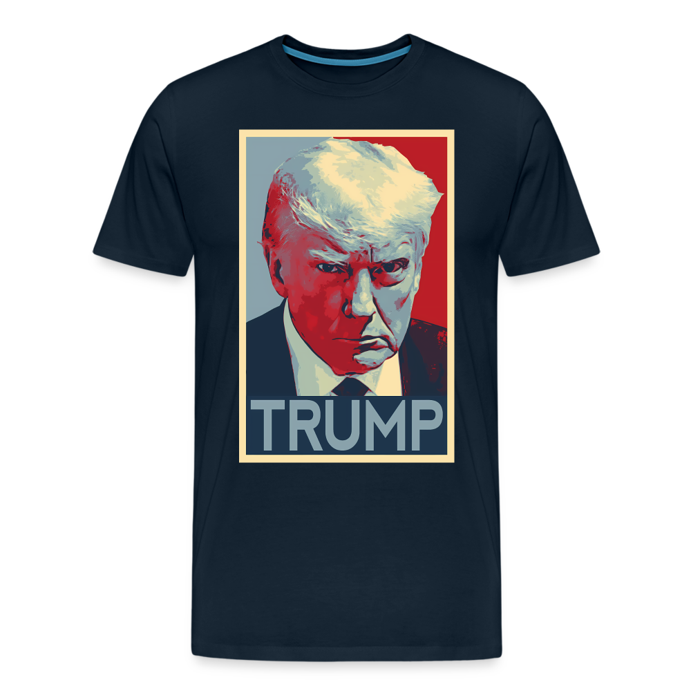 Trump for President Shirt | Premium Mens Graphic Tee - deep navy