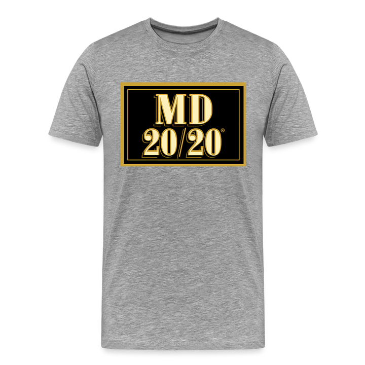 MD 20/20 Shirt | Premium Mens Graphic Tee - heather gray