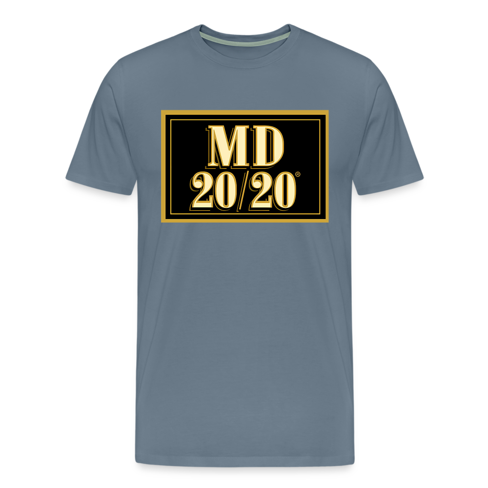 MD 20/20 Shirt | Premium Mens Graphic Tee - steel blue