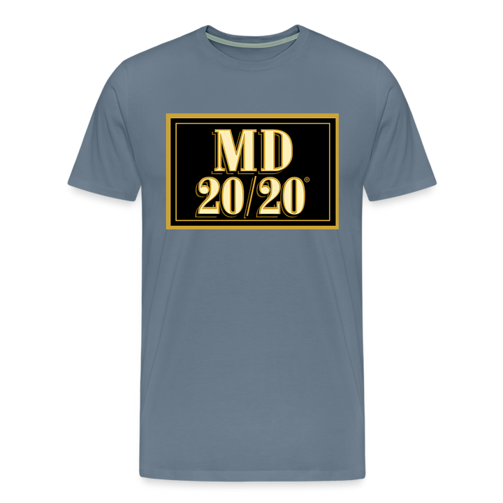 MD 20/20 Shirt | Premium Mens Graphic Tee - steel blue