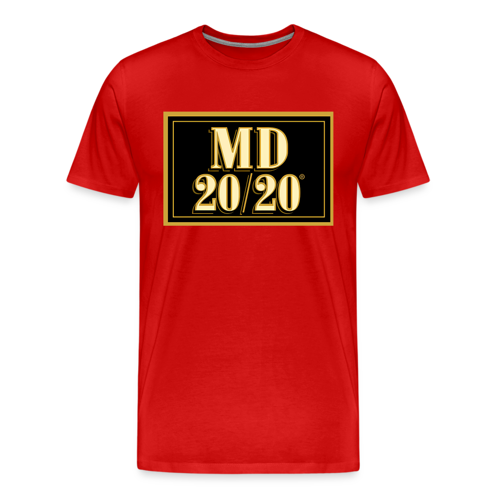 MD 20/20 Shirt | Premium Mens Graphic Tee - red