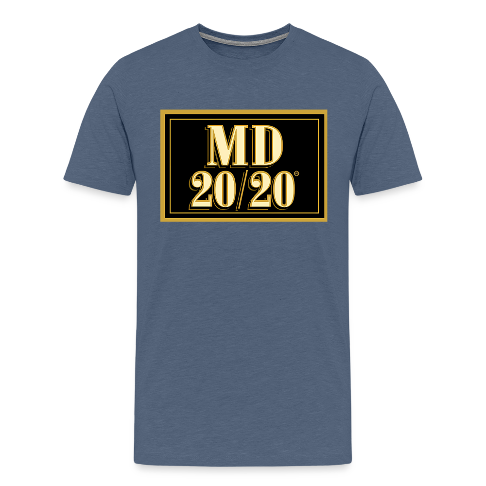 MD 20/20 Shirt | Premium Mens Graphic Tee - heather blue