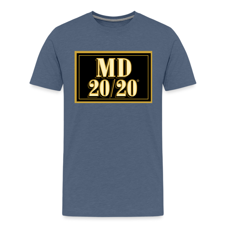 MD 20/20 Shirt | Premium Mens Graphic Tee - heather blue