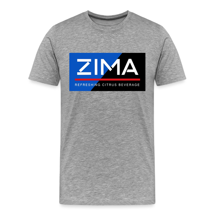 ZIMA Shirt | Premium Mens Graphic Tee - heather gray