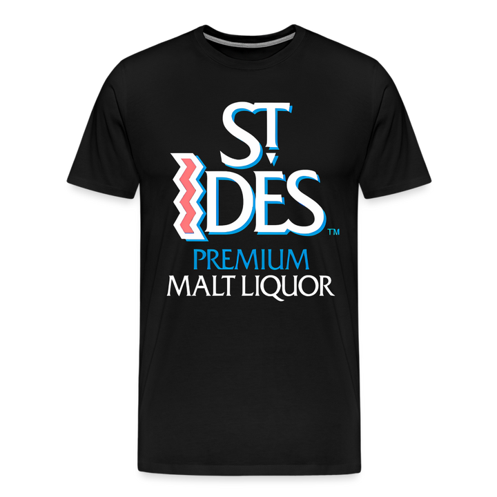 St Ides Shirt | Premium Mens Graphic Tee - black