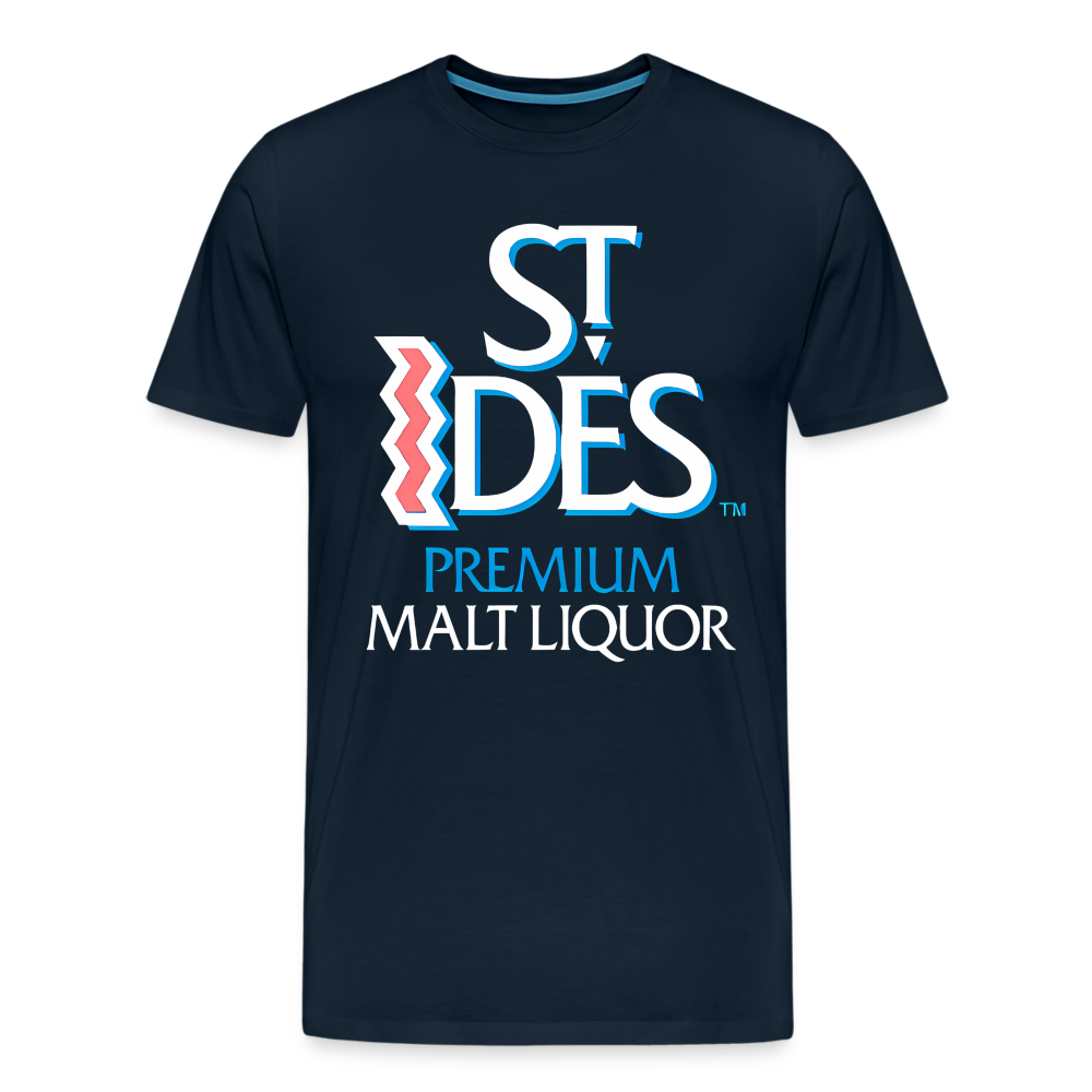 St Ides Shirt | Premium Mens Graphic Tee - deep navy