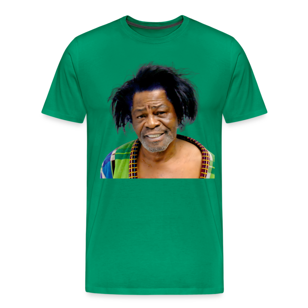 James Brown Mugshot Shirt | Premium Mens Graphic Tee - kelly green