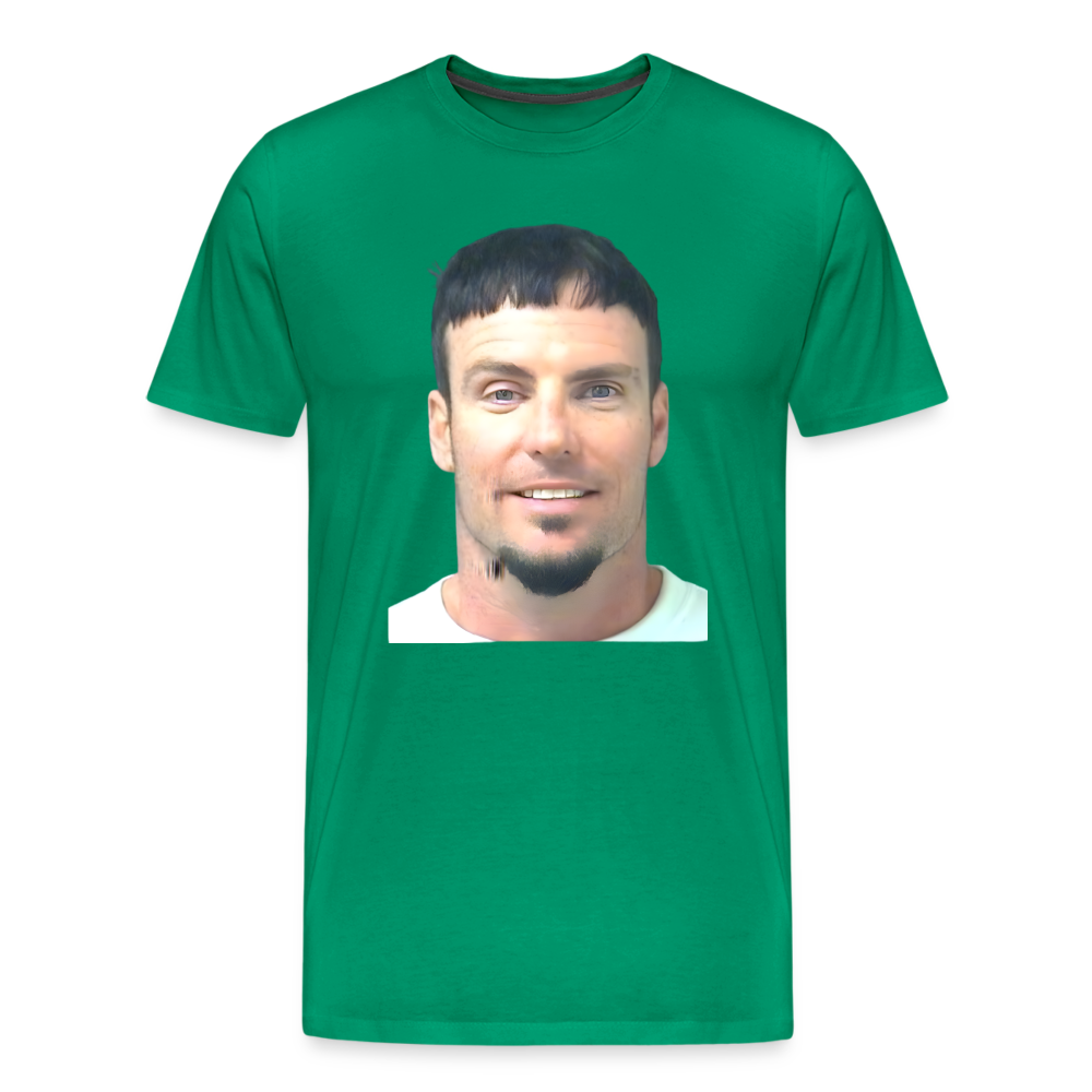 Vanilla Ice Mugshot Shirt | Premium Mens Graphic Tee - kelly green