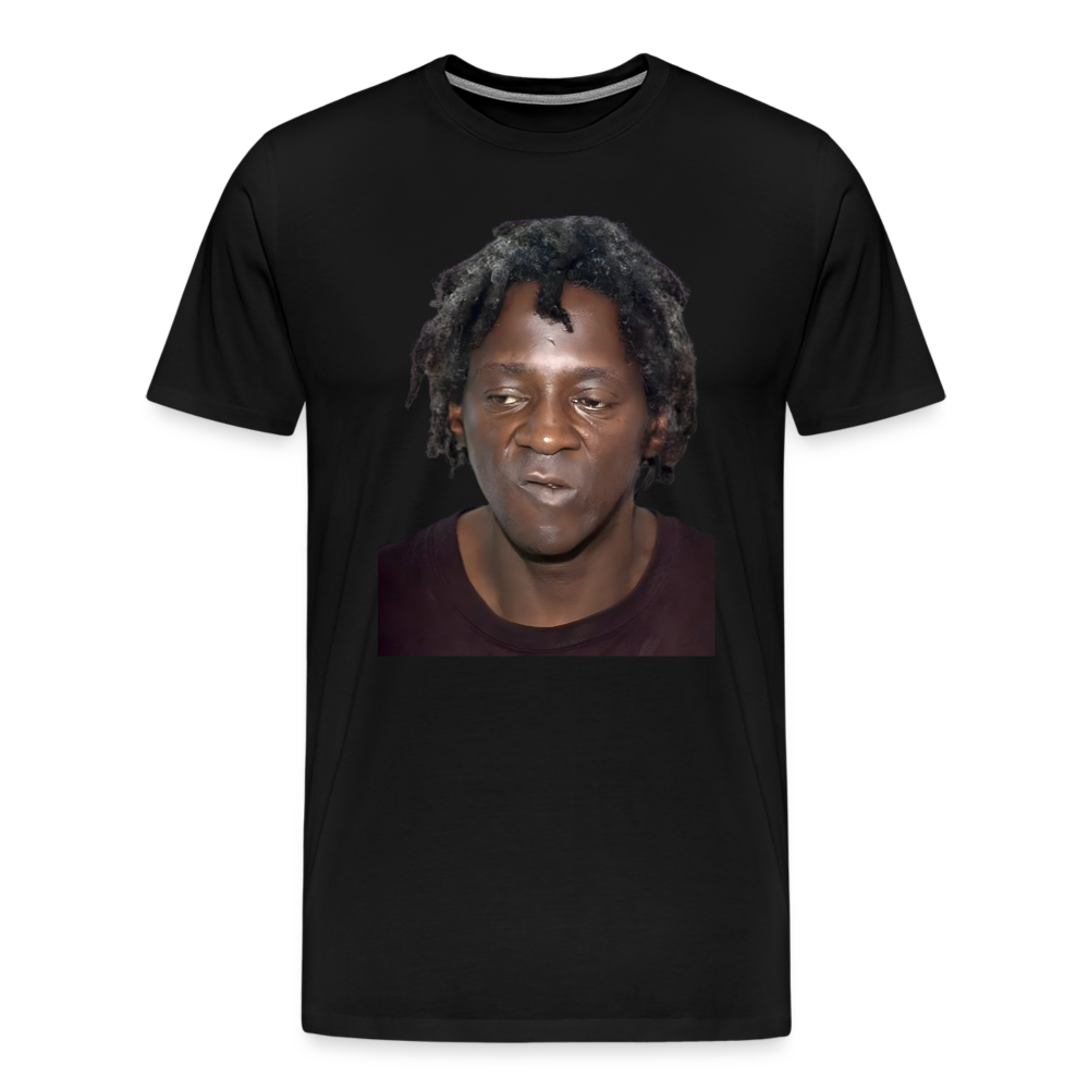 Flavor Flav Mugshot | Premium Mens Graphic Tee - black