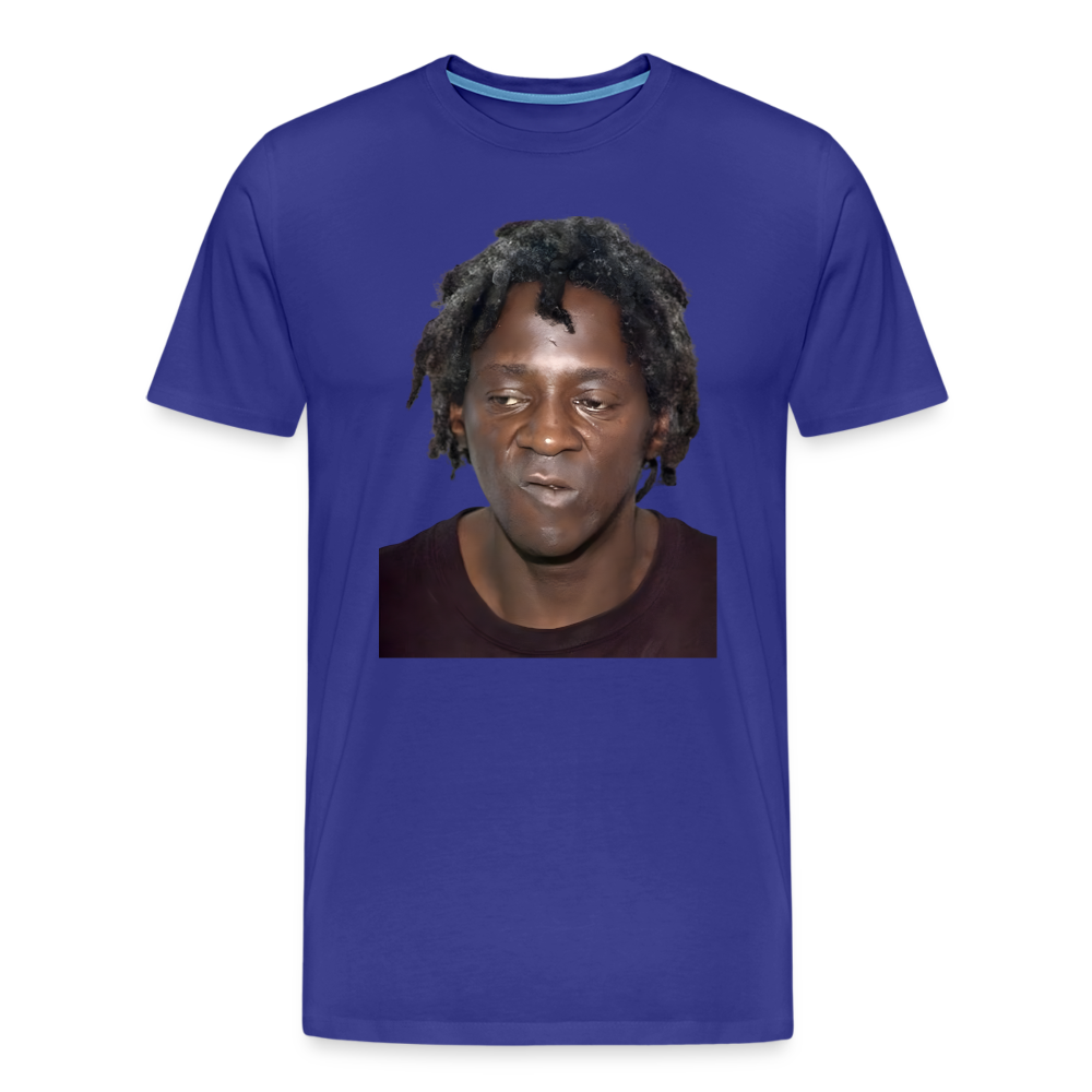 Flavor Flav Mugshot | Premium Mens Graphic Tee - royal blue