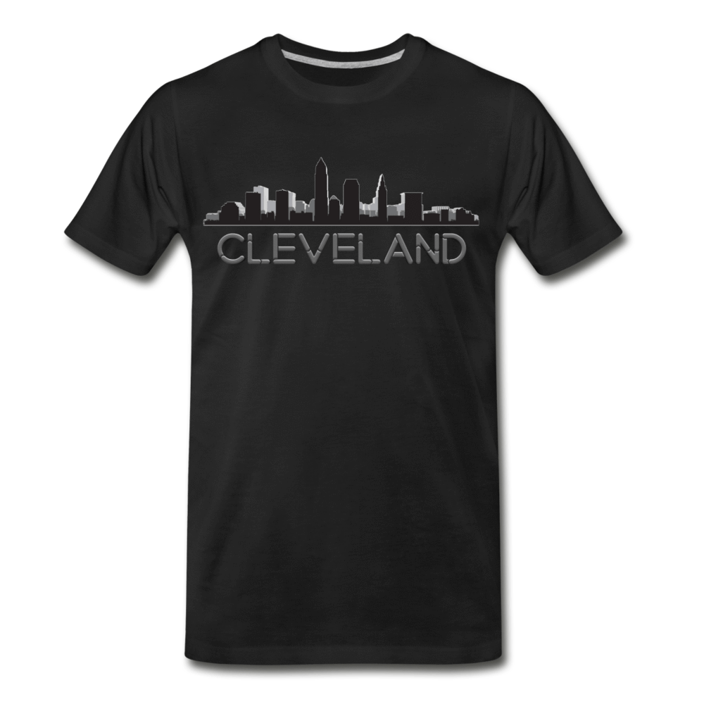 Cleveland - Men's Premium T-Shirt from fluentclothing.com