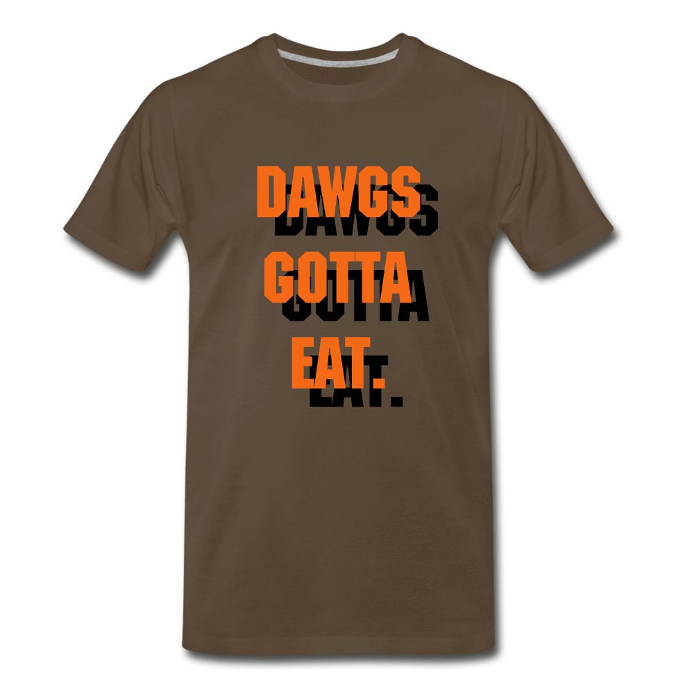 Dawgs Gotta Eat - Men's Premium T-Shirt from fluentclothing.com