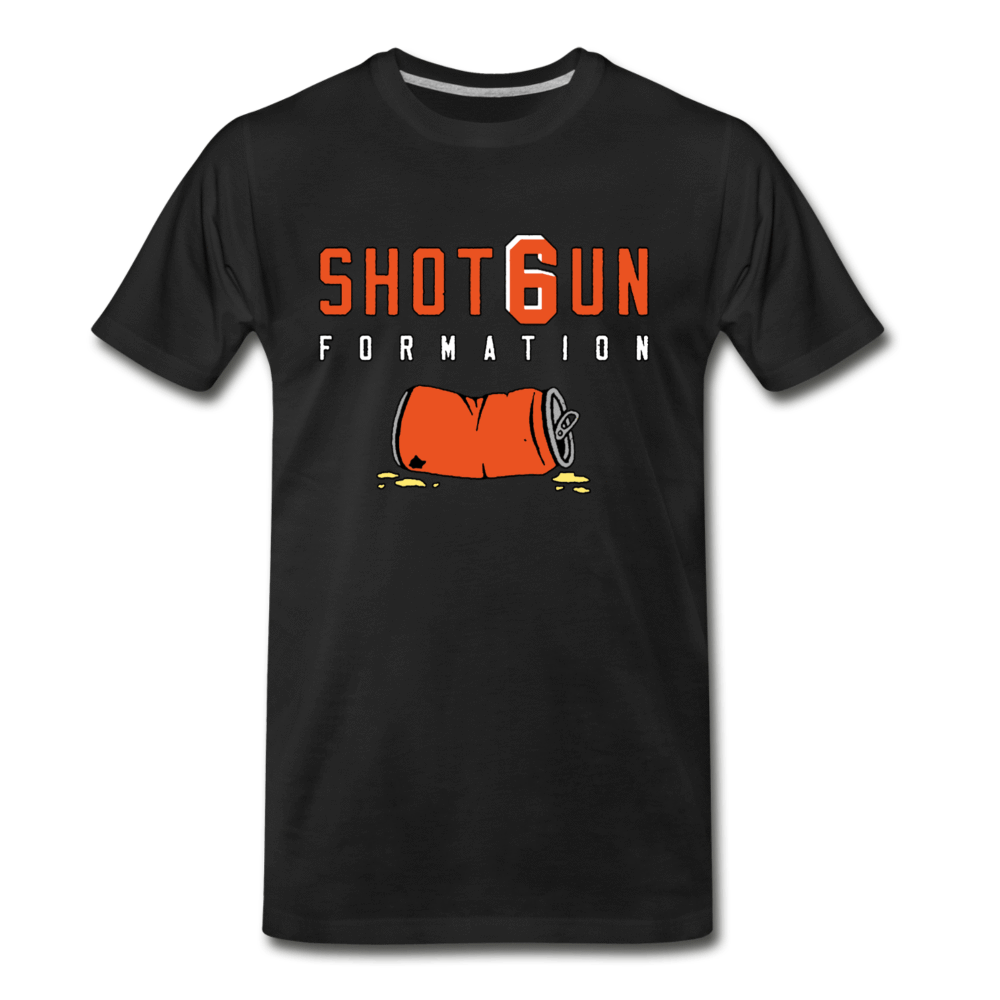 Shotgun Formation - Men's Premium T-Shirt from fluentclothing.com