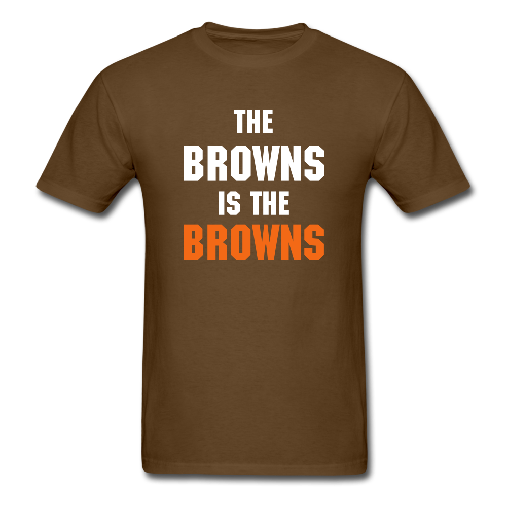 The Browns is the Browns - Men's Premium T-Shirt from fluentclothing.com